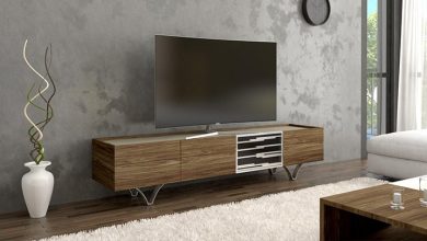 مدل های جدید میز تلویزیون چوبی